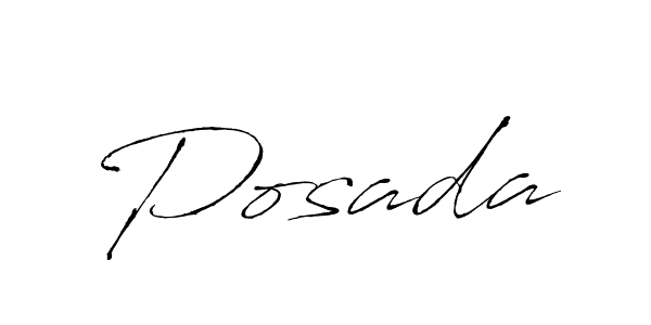 Posada stylish signature style. Best Handwritten Sign (Antro_Vectra) for my name. Handwritten Signature Collection Ideas for my name Posada. Posada signature style 6 images and pictures png