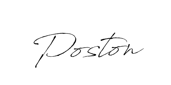 Make a short Poston signature style. Manage your documents anywhere anytime using Antro_Vectra. Create and add eSignatures, submit forms, share and send files easily. Poston signature style 6 images and pictures png