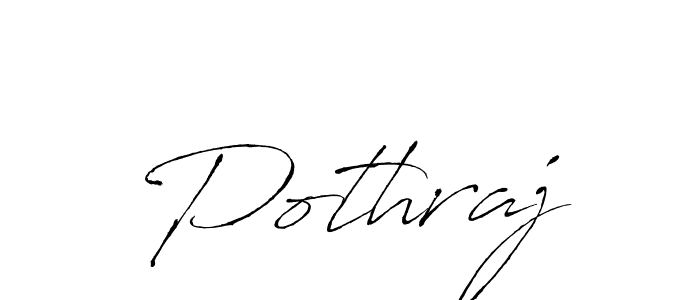 Make a beautiful signature design for name Pothraj. With this signature (Antro_Vectra) style, you can create a handwritten signature for free. Pothraj signature style 6 images and pictures png