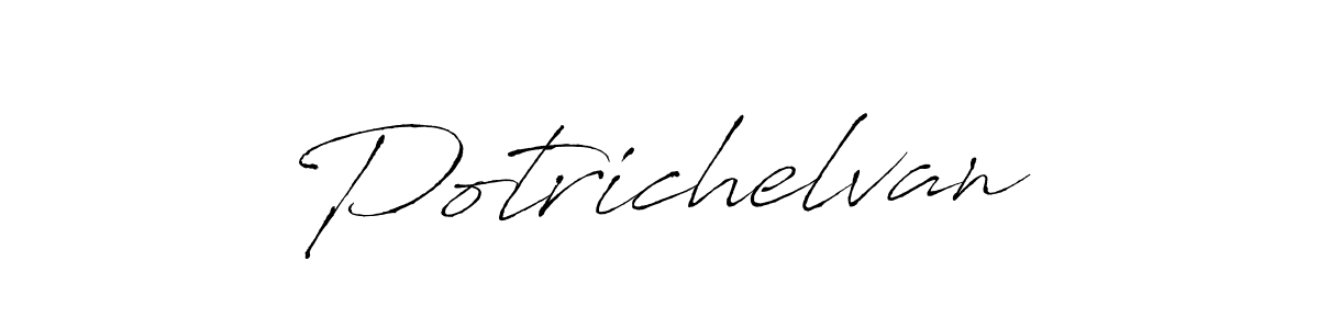 This is the best signature style for the Potrichelvan name. Also you like these signature font (Antro_Vectra). Mix name signature. Potrichelvan signature style 6 images and pictures png