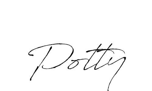 Similarly Antro_Vectra is the best handwritten signature design. Signature creator online .You can use it as an online autograph creator for name Potty. Potty signature style 6 images and pictures png