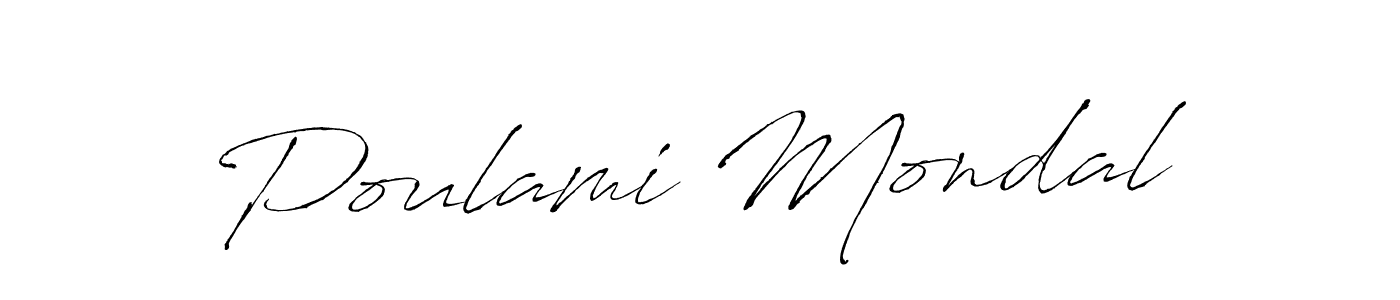 It looks lik you need a new signature style for name Poulami Mondal. Design unique handwritten (Antro_Vectra) signature with our free signature maker in just a few clicks. Poulami Mondal signature style 6 images and pictures png