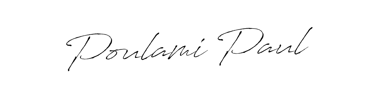 Similarly Antro_Vectra is the best handwritten signature design. Signature creator online .You can use it as an online autograph creator for name Poulami Paul. Poulami Paul signature style 6 images and pictures png