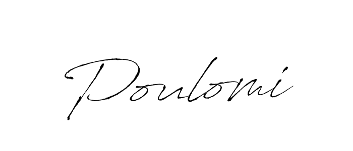 The best way (Antro_Vectra) to make a short signature is to pick only two or three words in your name. The name Poulomi include a total of six letters. For converting this name. Poulomi signature style 6 images and pictures png