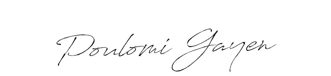 Use a signature maker to create a handwritten signature online. With this signature software, you can design (Antro_Vectra) your own signature for name Poulomi Gayen. Poulomi Gayen signature style 6 images and pictures png