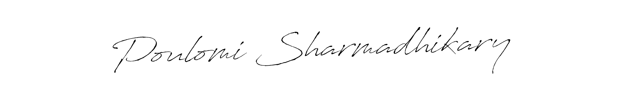 How to Draw Poulomi Sharmadhikary signature style? Antro_Vectra is a latest design signature styles for name Poulomi Sharmadhikary. Poulomi Sharmadhikary signature style 6 images and pictures png