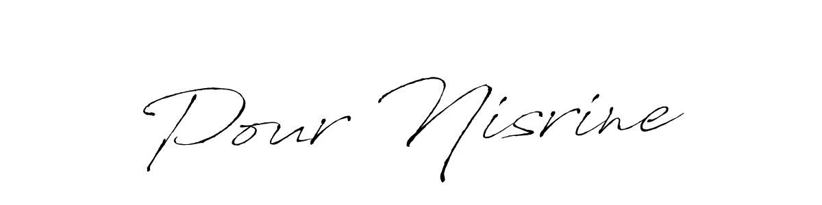 It looks lik you need a new signature style for name Pour Nisrine. Design unique handwritten (Antro_Vectra) signature with our free signature maker in just a few clicks. Pour Nisrine signature style 6 images and pictures png