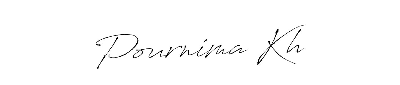 Make a beautiful signature design for name Pournima Kh❤. Use this online signature maker to create a handwritten signature for free. Pournima Kh❤ signature style 6 images and pictures png