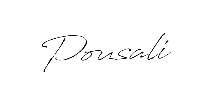 if you are searching for the best signature style for your name Pousali. so please give up your signature search. here we have designed multiple signature styles  using Antro_Vectra. Pousali signature style 6 images and pictures png