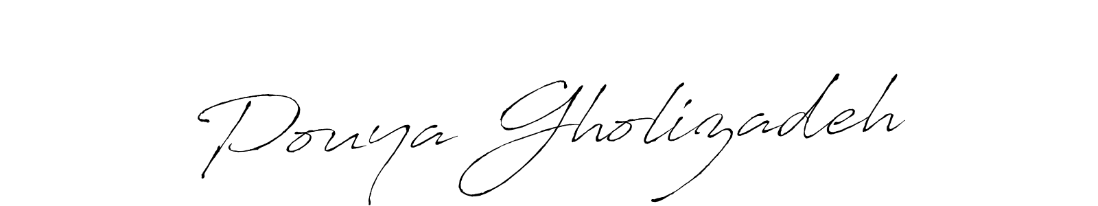 You should practise on your own different ways (Antro_Vectra) to write your name (Pouya Gholizadeh) in signature. don't let someone else do it for you. Pouya Gholizadeh signature style 6 images and pictures png