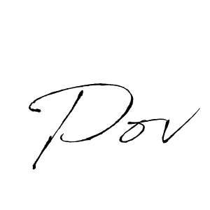 Pov stylish signature style. Best Handwritten Sign (Antro_Vectra) for my name. Handwritten Signature Collection Ideas for my name Pov. Pov signature style 6 images and pictures png