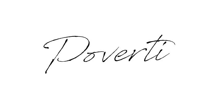 You can use this online signature creator to create a handwritten signature for the name Poverti. This is the best online autograph maker. Poverti signature style 6 images and pictures png