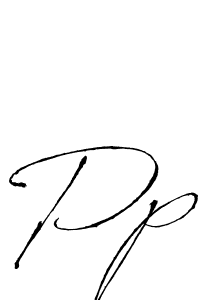 Design your own signature with our free online signature maker. With this signature software, you can create a handwritten (Antro_Vectra) signature for name Pp. Pp signature style 6 images and pictures png