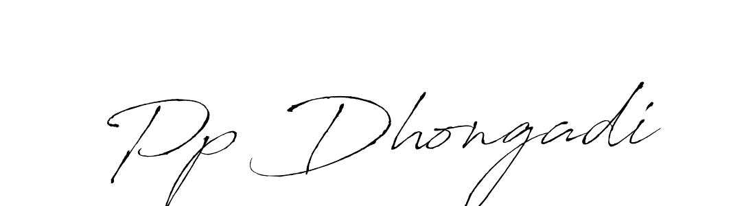 How to make Pp Dhongadi signature? Antro_Vectra is a professional autograph style. Create handwritten signature for Pp Dhongadi name. Pp Dhongadi signature style 6 images and pictures png