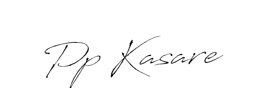 Make a beautiful signature design for name Pp Kasare. With this signature (Antro_Vectra) style, you can create a handwritten signature for free. Pp Kasare signature style 6 images and pictures png