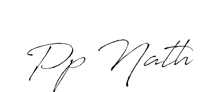 Design your own signature with our free online signature maker. With this signature software, you can create a handwritten (Antro_Vectra) signature for name Pp Nath. Pp Nath signature style 6 images and pictures png