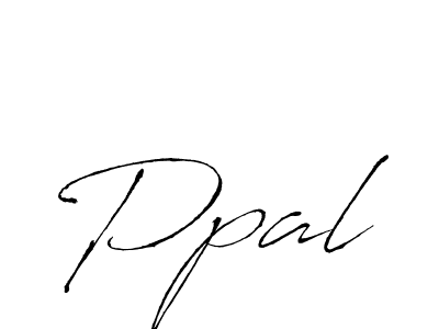 How to Draw Ppal signature style? Antro_Vectra is a latest design signature styles for name Ppal. Ppal signature style 6 images and pictures png