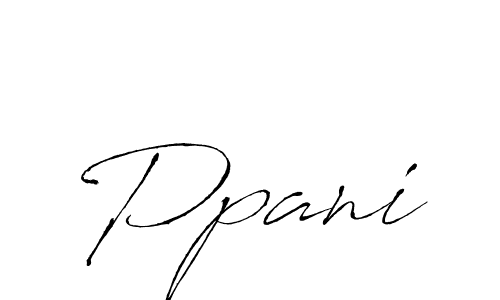 The best way (Antro_Vectra) to make a short signature is to pick only two or three words in your name. The name Ppani include a total of six letters. For converting this name. Ppani signature style 6 images and pictures png