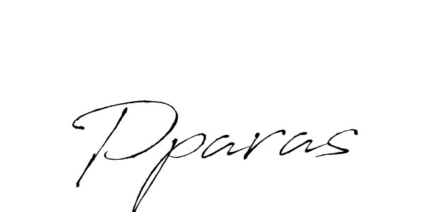 You should practise on your own different ways (Antro_Vectra) to write your name (Pparas) in signature. don't let someone else do it for you. Pparas signature style 6 images and pictures png