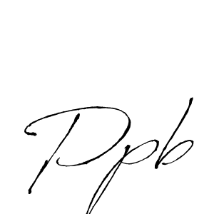 Create a beautiful signature design for name Ppb. With this signature (Antro_Vectra) fonts, you can make a handwritten signature for free. Ppb signature style 6 images and pictures png