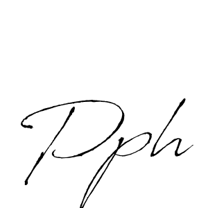 Antro_Vectra is a professional signature style that is perfect for those who want to add a touch of class to their signature. It is also a great choice for those who want to make their signature more unique. Get Pph name to fancy signature for free. Pph signature style 6 images and pictures png