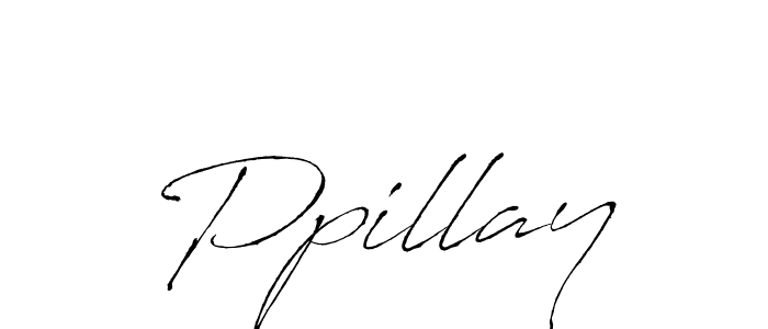 You should practise on your own different ways (Antro_Vectra) to write your name (Ppillay) in signature. don't let someone else do it for you. Ppillay signature style 6 images and pictures png