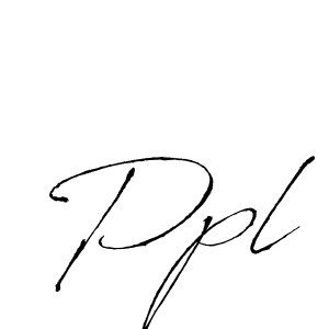Use a signature maker to create a handwritten signature online. With this signature software, you can design (Antro_Vectra) your own signature for name Ppl. Ppl signature style 6 images and pictures png
