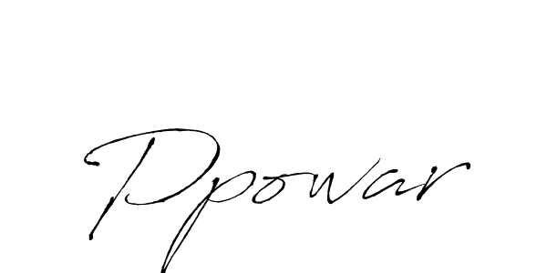 Use a signature maker to create a handwritten signature online. With this signature software, you can design (Antro_Vectra) your own signature for name Ppowar. Ppowar signature style 6 images and pictures png