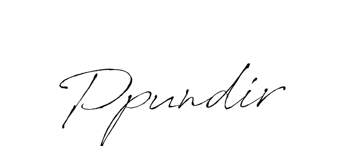 Design your own signature with our free online signature maker. With this signature software, you can create a handwritten (Antro_Vectra) signature for name Ppundir. Ppundir signature style 6 images and pictures png