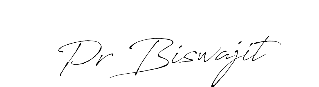Pr Biswajit stylish signature style. Best Handwritten Sign (Antro_Vectra) for my name. Handwritten Signature Collection Ideas for my name Pr Biswajit. Pr Biswajit signature style 6 images and pictures png