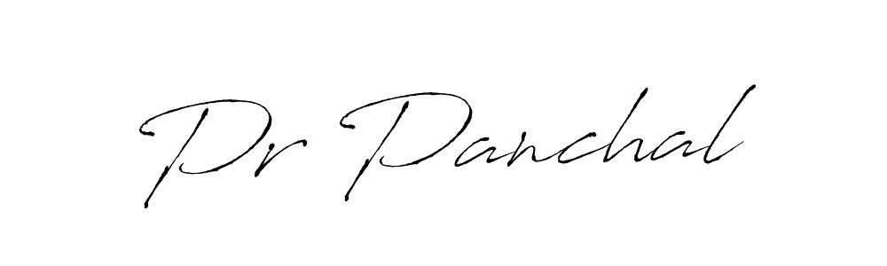 Pr Panchal stylish signature style. Best Handwritten Sign (Antro_Vectra) for my name. Handwritten Signature Collection Ideas for my name Pr Panchal. Pr Panchal signature style 6 images and pictures png