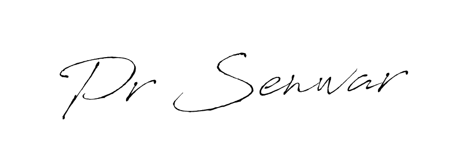 Pr Senwar stylish signature style. Best Handwritten Sign (Antro_Vectra) for my name. Handwritten Signature Collection Ideas for my name Pr Senwar. Pr Senwar signature style 6 images and pictures png