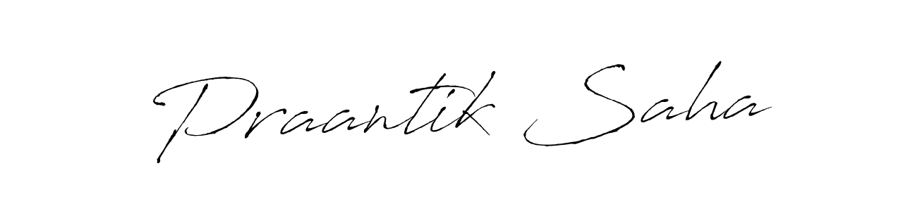 Praantik Saha stylish signature style. Best Handwritten Sign (Antro_Vectra) for my name. Handwritten Signature Collection Ideas for my name Praantik Saha. Praantik Saha signature style 6 images and pictures png