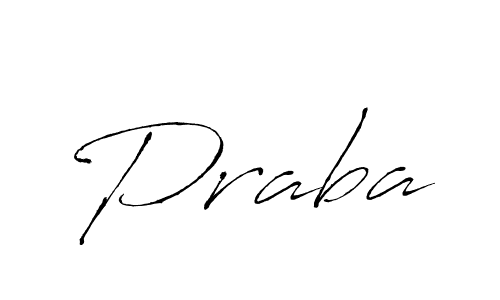 Create a beautiful signature design for name Praba. With this signature (Antro_Vectra) fonts, you can make a handwritten signature for free. Praba signature style 6 images and pictures png