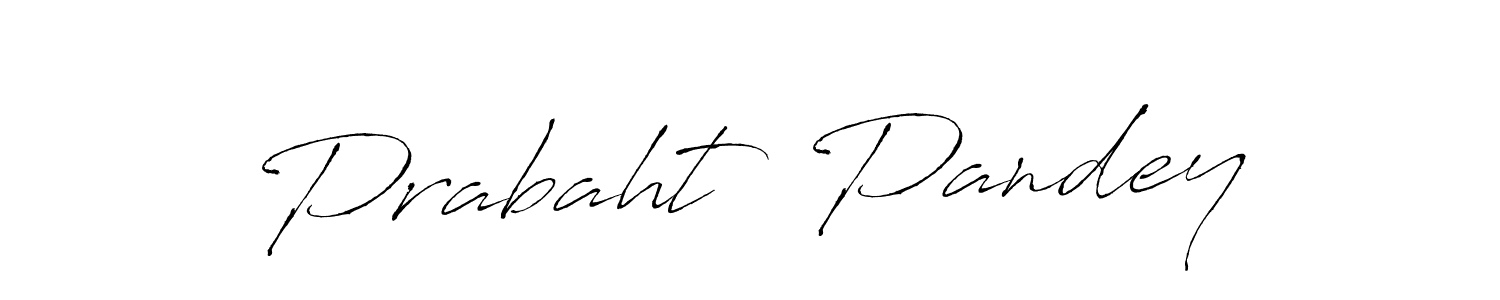 The best way (Antro_Vectra) to make a short signature is to pick only two or three words in your name. The name Prabaht  Pandey include a total of six letters. For converting this name. Prabaht  Pandey signature style 6 images and pictures png