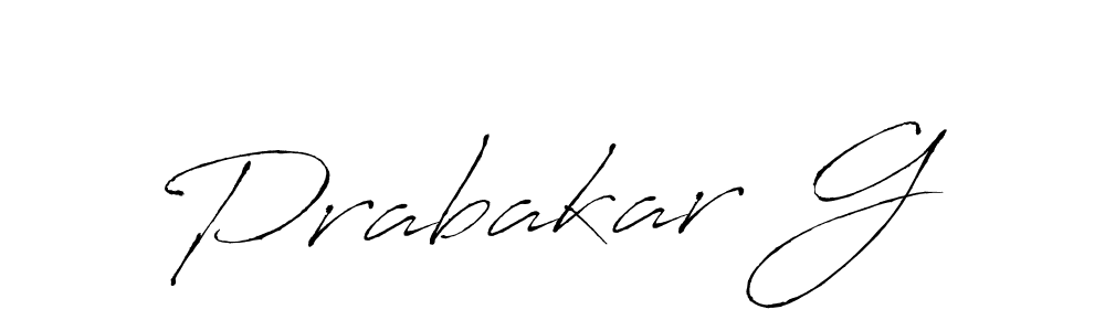 It looks lik you need a new signature style for name Prabakar G. Design unique handwritten (Antro_Vectra) signature with our free signature maker in just a few clicks. Prabakar G signature style 6 images and pictures png