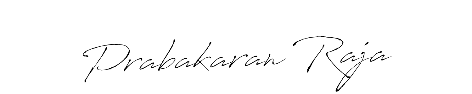 Create a beautiful signature design for name Prabakaran Raja. With this signature (Antro_Vectra) fonts, you can make a handwritten signature for free. Prabakaran Raja signature style 6 images and pictures png