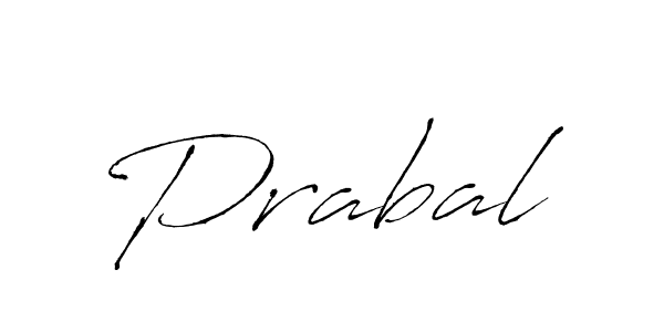 Create a beautiful signature design for name Prabal. With this signature (Antro_Vectra) fonts, you can make a handwritten signature for free. Prabal signature style 6 images and pictures png