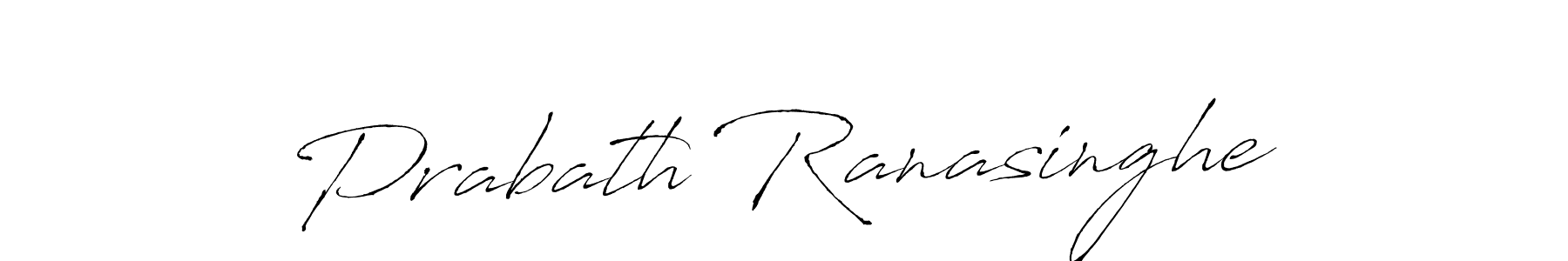 Create a beautiful signature design for name Prabath Ranasinghe. With this signature (Antro_Vectra) fonts, you can make a handwritten signature for free. Prabath Ranasinghe signature style 6 images and pictures png