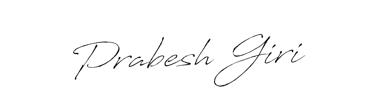 Use a signature maker to create a handwritten signature online. With this signature software, you can design (Antro_Vectra) your own signature for name Prabesh Giri. Prabesh Giri signature style 6 images and pictures png