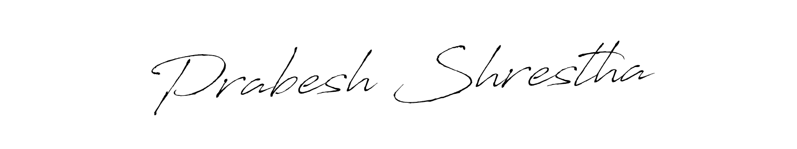 How to make Prabesh Shrestha signature? Antro_Vectra is a professional autograph style. Create handwritten signature for Prabesh Shrestha name. Prabesh Shrestha signature style 6 images and pictures png