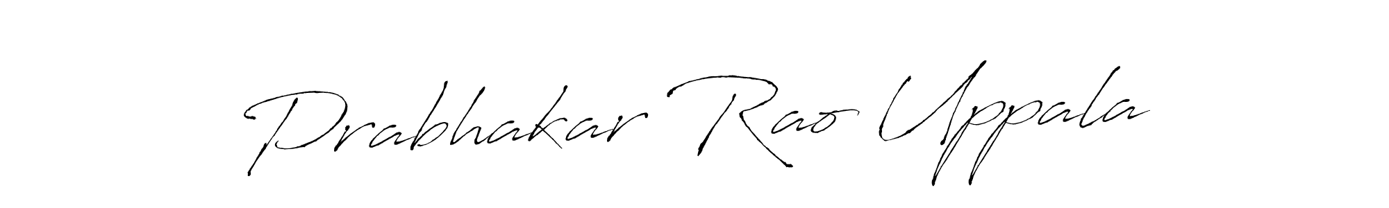 if you are searching for the best signature style for your name Prabhakar Rao Uppala. so please give up your signature search. here we have designed multiple signature styles  using Antro_Vectra. Prabhakar Rao Uppala signature style 6 images and pictures png
