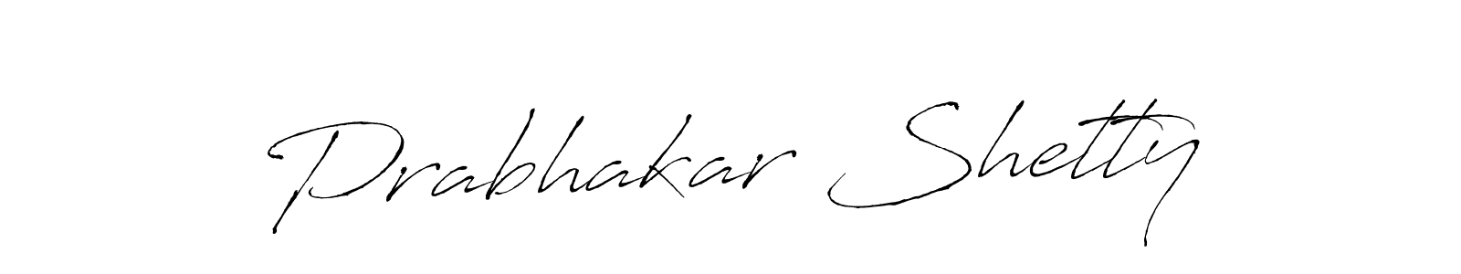 How to make Prabhakar Shetty signature? Antro_Vectra is a professional autograph style. Create handwritten signature for Prabhakar Shetty name. Prabhakar Shetty signature style 6 images and pictures png