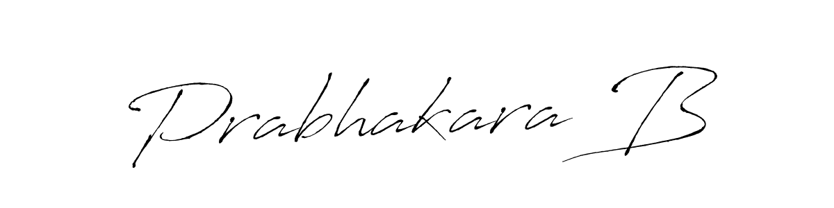 It looks lik you need a new signature style for name Prabhakara B. Design unique handwritten (Antro_Vectra) signature with our free signature maker in just a few clicks. Prabhakara B signature style 6 images and pictures png