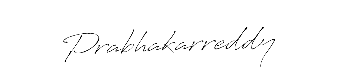 How to make Prabhakarreddy signature? Antro_Vectra is a professional autograph style. Create handwritten signature for Prabhakarreddy name. Prabhakarreddy signature style 6 images and pictures png