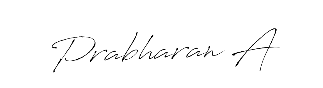 Make a beautiful signature design for name Prabharan A. Use this online signature maker to create a handwritten signature for free. Prabharan A signature style 6 images and pictures png