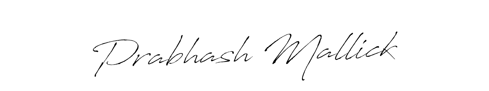 It looks lik you need a new signature style for name Prabhash Mallick. Design unique handwritten (Antro_Vectra) signature with our free signature maker in just a few clicks. Prabhash Mallick signature style 6 images and pictures png