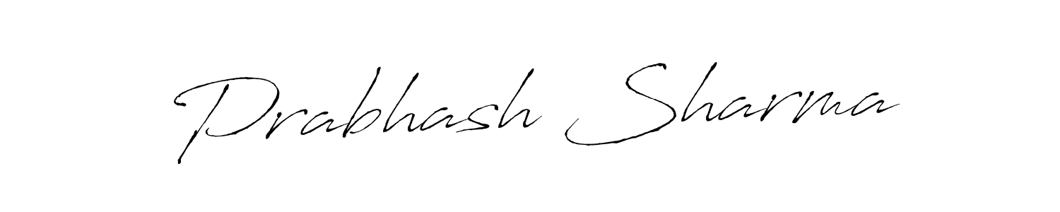This is the best signature style for the Prabhash Sharma name. Also you like these signature font (Antro_Vectra). Mix name signature. Prabhash Sharma signature style 6 images and pictures png