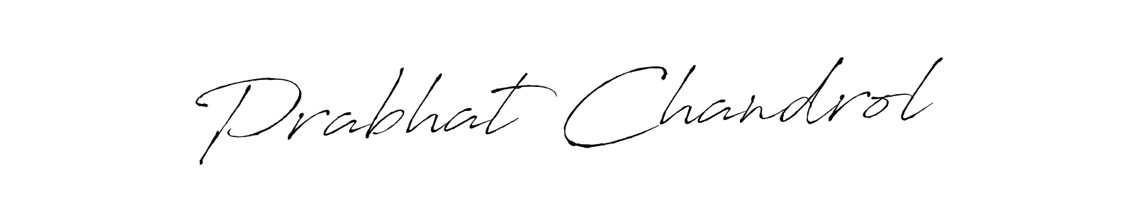 Also You can easily find your signature by using the search form. We will create Prabhat Chandrol name handwritten signature images for you free of cost using Antro_Vectra sign style. Prabhat Chandrol signature style 6 images and pictures png