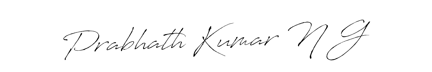 Here are the top 10 professional signature styles for the name Prabhath Kumar N G. These are the best autograph styles you can use for your name. Prabhath Kumar N G signature style 6 images and pictures png